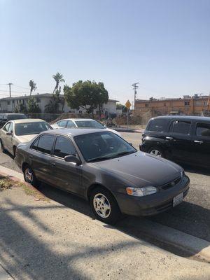 My Car Now looks New & it's a 1999 Toyota Corolla, Recommend Western Auto Body.