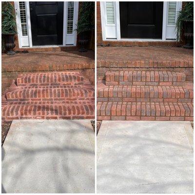 All Things Outdoors's work on the LEFT. On the right, the rework we had done by another company today.