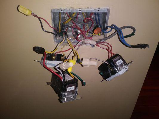 Light switch repair