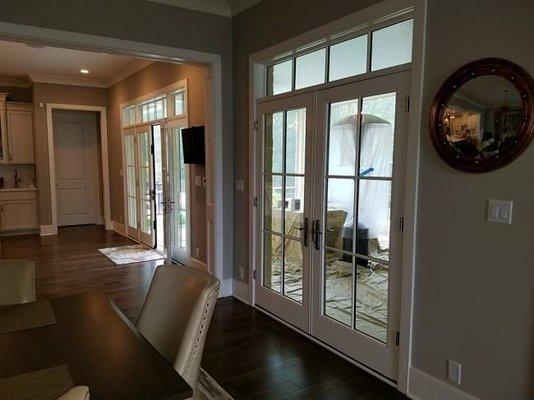 French patio doors. See project here: https://www.pellabranch.com/central-kentucky/projects/clean-crisp-look/