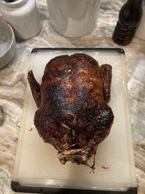 Five spice rubbed duck a la orange