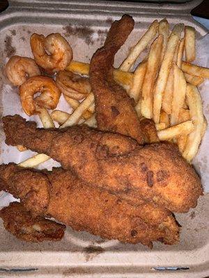 Shrimp and Whiting Basket