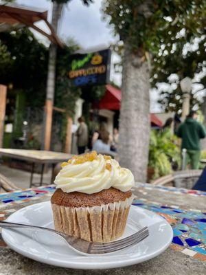 Carrot cupcake