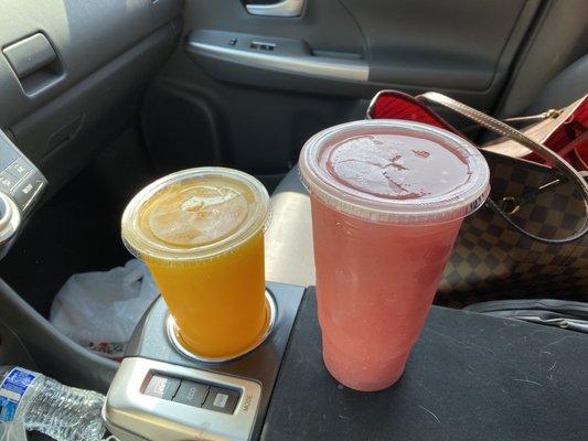 Mango Orange and Guava agua fresca