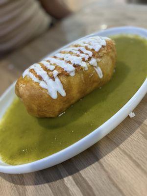 Steak chimichanga