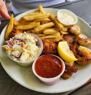 Cajun Shrimp and Fish