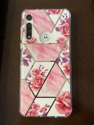 My mom's pretty new case we bought with Antonio at the Boost on Venice and Overland