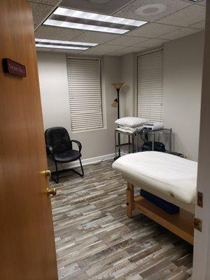 Private treatment room