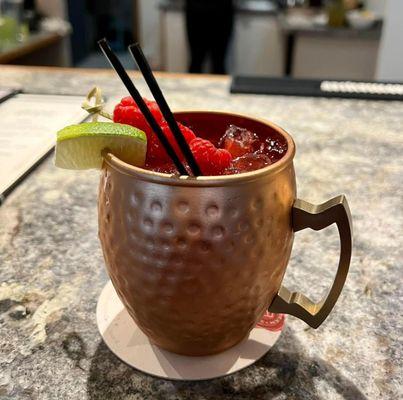 Jalapeño Raspberry mule