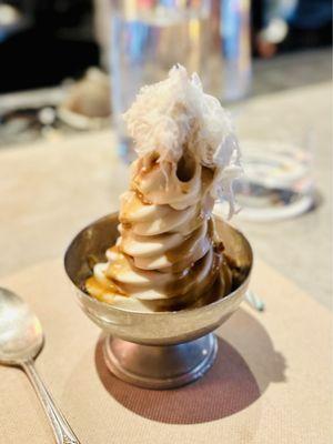 Tahini soft serve