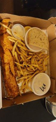 Delicious fish fry!