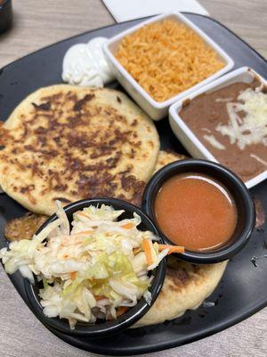 Pupusa de Chicharron