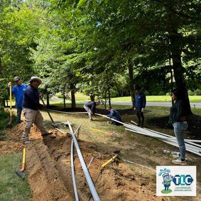 Another underground lawn sprinkler system is being installed! 
 
Benefits of a Lawn Sprinkler System