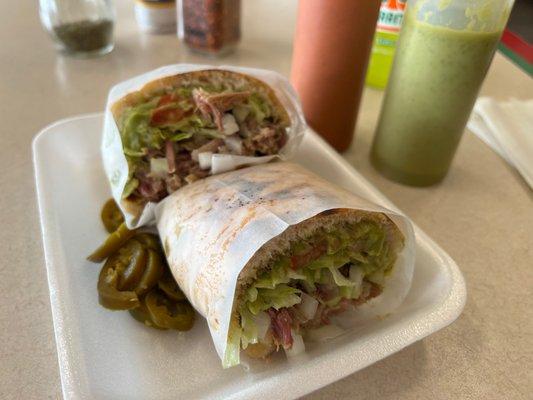 carnitas torta