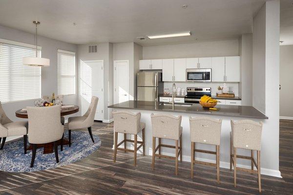 Dining Room and Kitchen