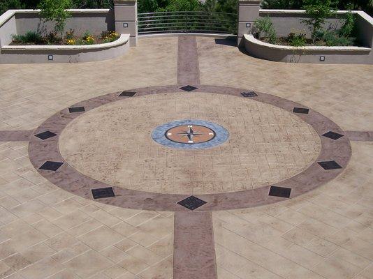 Stamped Concrete, Epoxy Overlays, Colored Concrete, Stained Concrete, Decorative Concrete