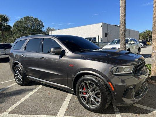 5% dodge Durango and 35% windshield