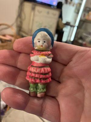 2" old old old bisque figurine that I bought for my niece.