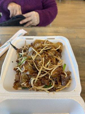 Beef chow fun. So good!!!