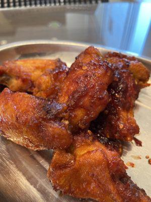 Chicken wing appetizer