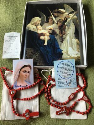 On the second day of purchase January 31 2024. My husband wanted a special rosary for my son & for himself & Dedicated Memory Sign Book