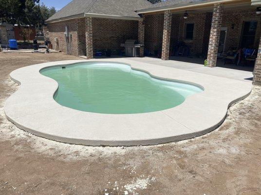 Pool installation