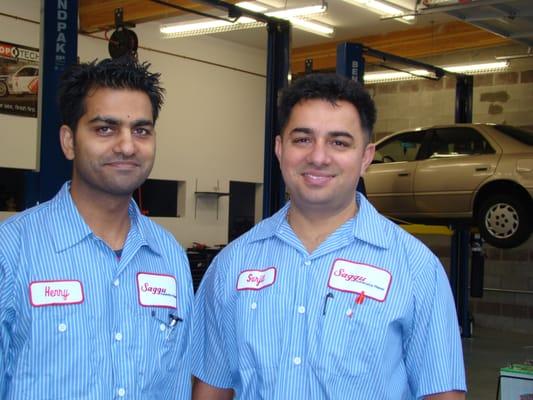 Henry and Surjit - Shop owners and brothers