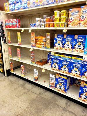 Cereal shortage?!