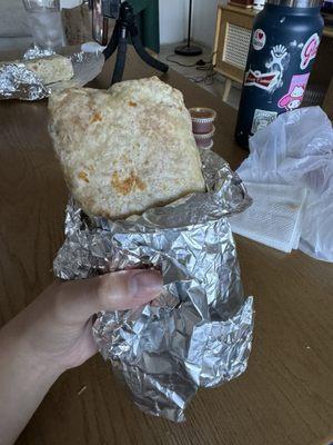 Regular Burrito with pastor