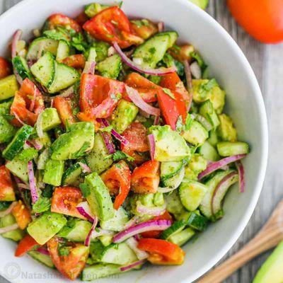 Tomato Avocado Salad