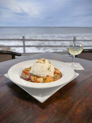 Red Thai Curry Shrimp & Scallops