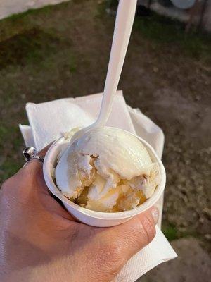 Pear ice cream