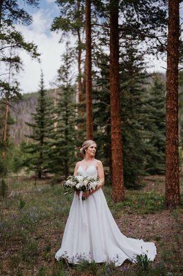 Wedding dress (Photo: Molly Margaret Photography)