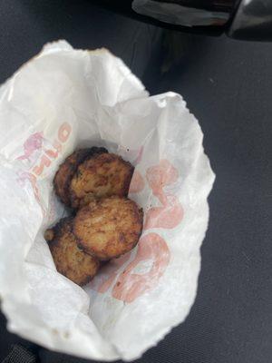 Dunkin turning into McDonald's? These hasbrowns were soggy and noticeably not fresh. They weren't even warm!