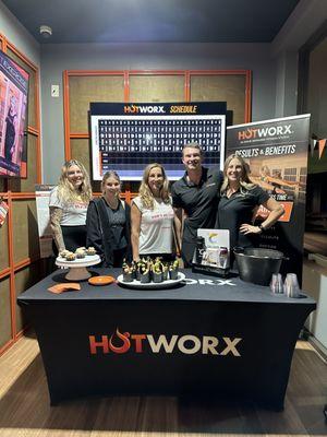 Our fabulous HOTWORX team!