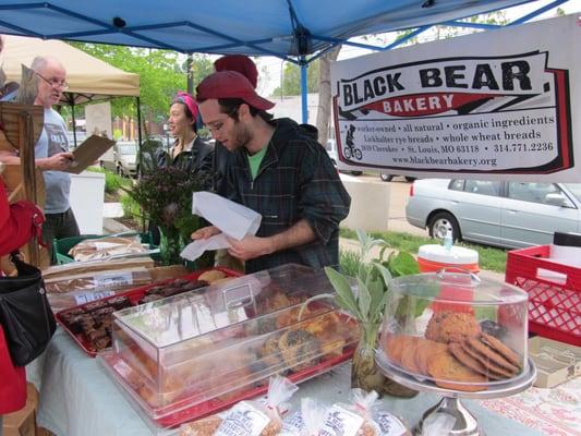 Black Bear Bakery tent