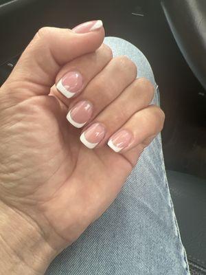 French manicure nails