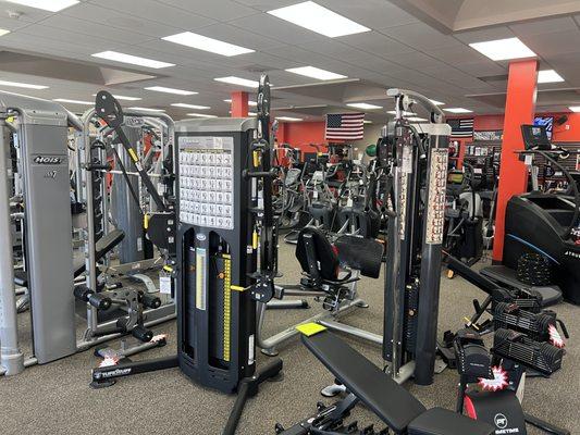 Functional Trainers and cable pulley machines are available to demo at Fitness Gallery