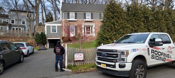 Roof replacement project