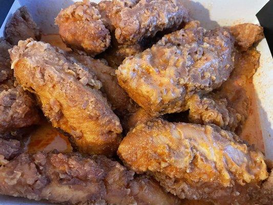 Chicken Tenders with Buffalo sauce