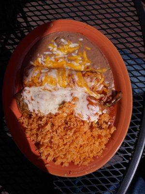 Enchilada & Chile Relleno.