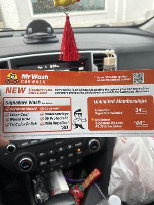 $5 FIRST MONTH UNLIMITED Carwashes/Membership!