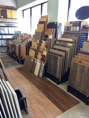 Wood flooring, too.