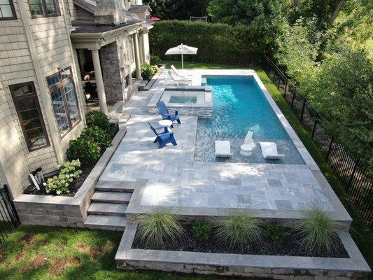 Gunite pool