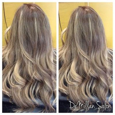 Balayage/ombré/sombre/olaplex/caramelombre/haircut/Hair by Sandy  @demillansalon #hair #highlights #haircut #559-916-0553 Sandy