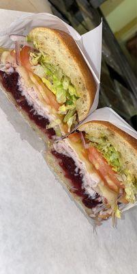 #33 3rd Thurz (turkey cranberry panini)