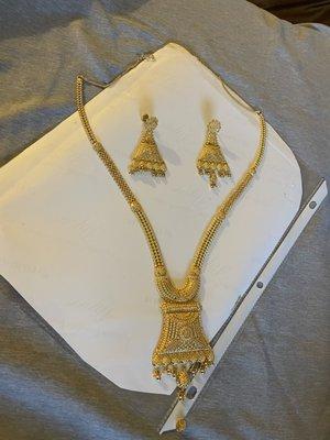 Gold necklace