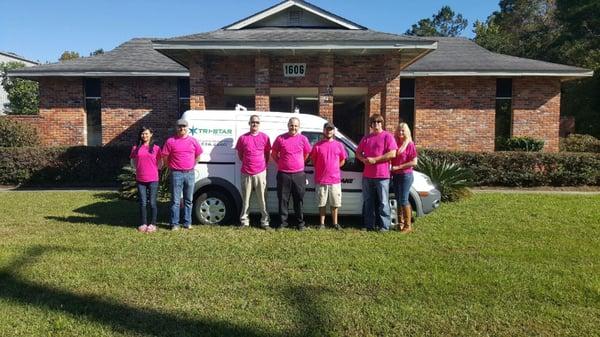 Breast cancer awareness T-Shirts.