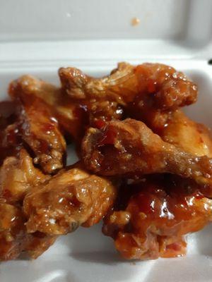 Sweet chili wings