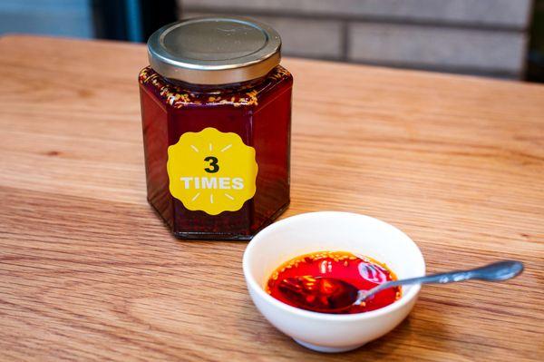 3 Times homemade chili oil